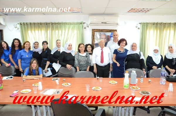 انهاء دورة الحاسوب للنساء ببيت الشهيد الدرزي 